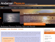 Tablet Screenshot of andamanpleasure.com